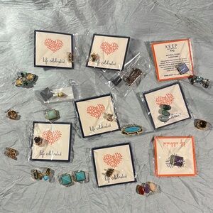 KEEP Collective Jewelry Lot - Bands(6) and Charms (22)